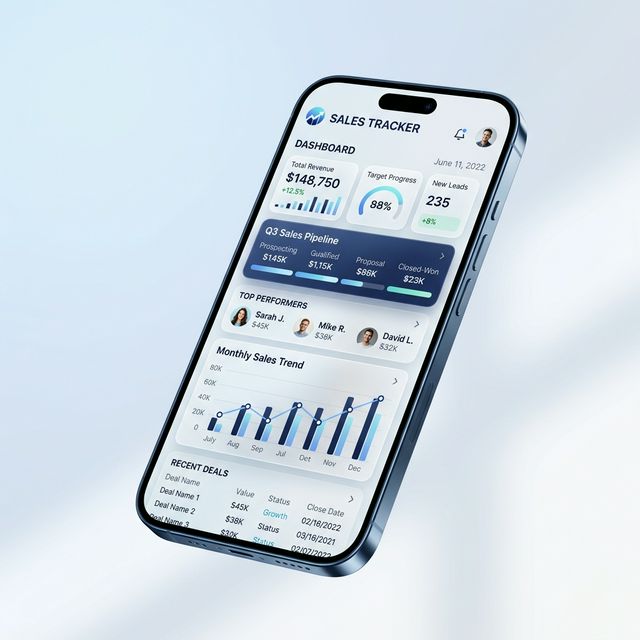 Saha Satış Mobil UI